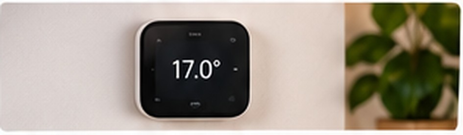 Een slimme thermostaat helpt de verwarming af te stemmen op aanwezigheid