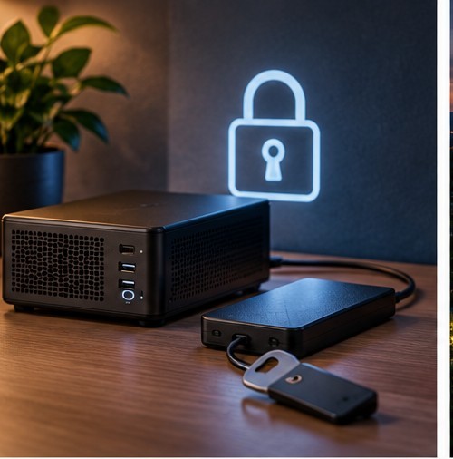 A protected Home Assistant computer before a major change