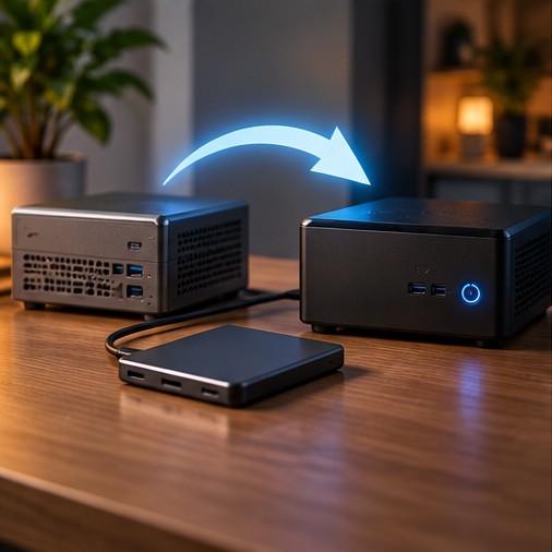 Een Home Assistant-installatie die van oude naar nieuwe hardware verhuist